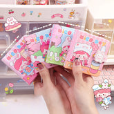 Kawaii Notebook Mini Cute Pocketbook Journal Planner Diary Notepad Budget Agenda Organizer Korean Stationery Office Supplies